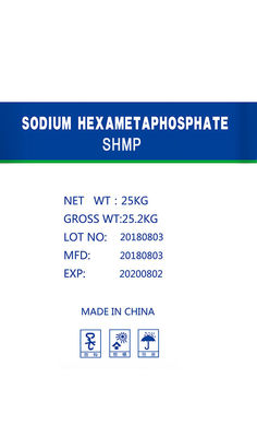 Sodium Hexameta Phosphate SHMP HALAL Cas No. 10124-56-8